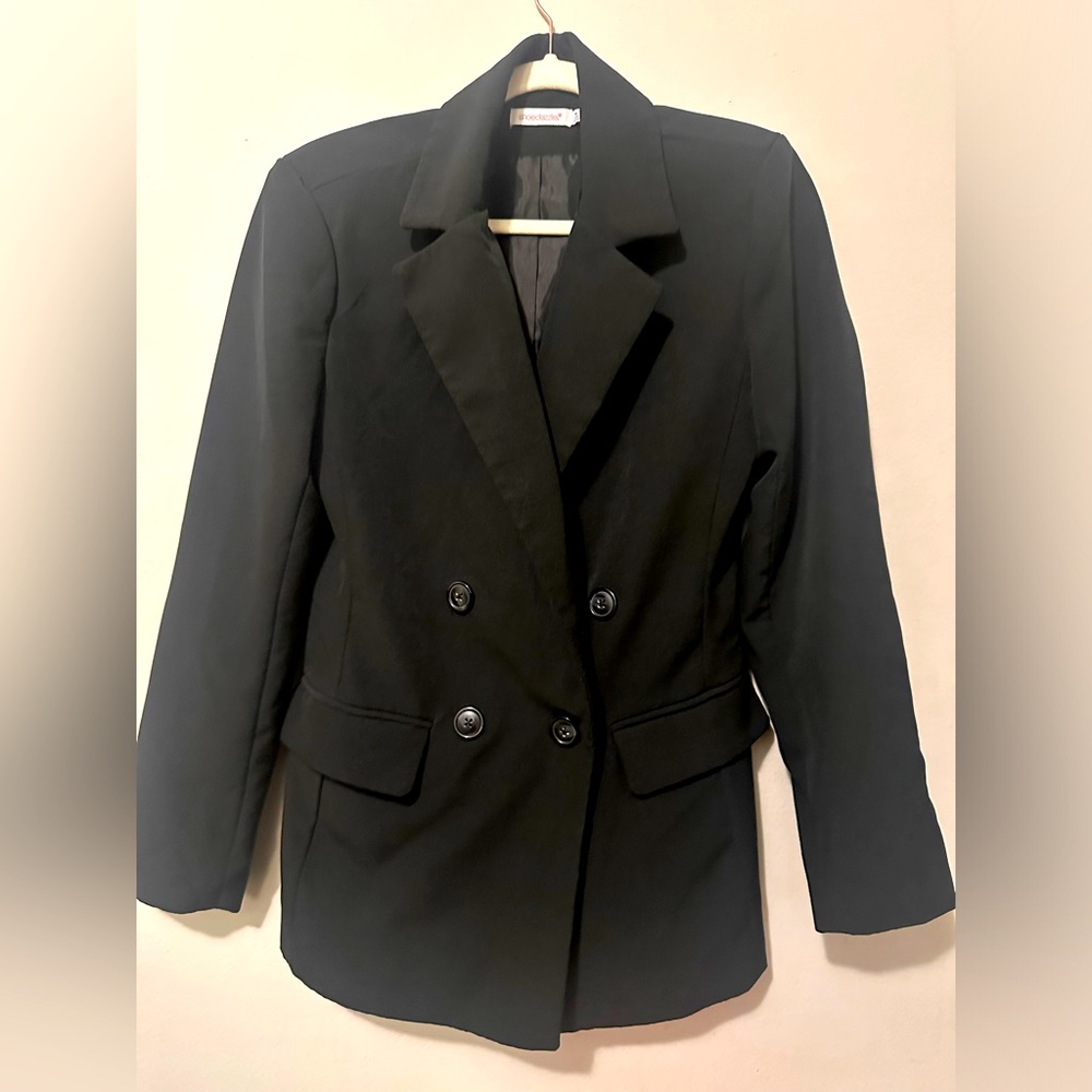 Shoedazzle Essential Black Blazer - Size M